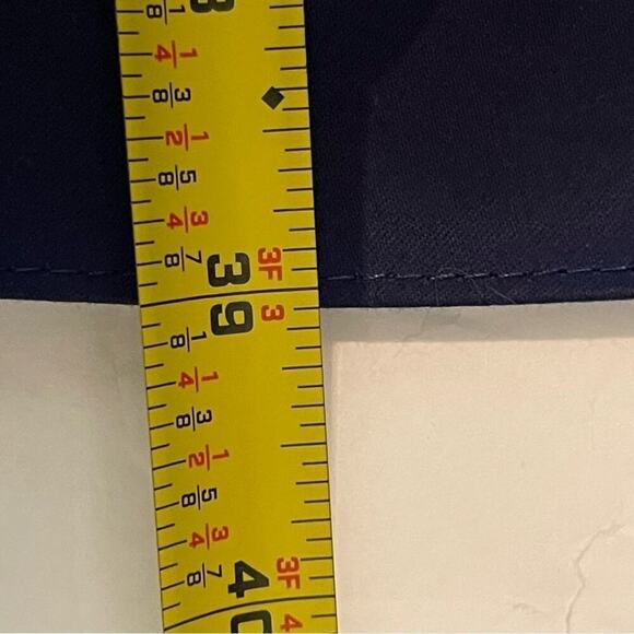 David’s Bridal Navy 100% Cotton Wedding Party Event Dress NWOT Size 6 - Picture 12 of 12